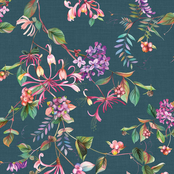 Galerie Wallpaper Product code: 47454 - The New Design Book Wallpaper Collection - Grey, Blue, Green Colours -  