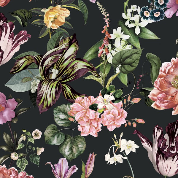 Galerie Wallpaper Product code: 47460 - The New Design Book Wallpaper Collection - Schwarz, Rose, Green Colours -  