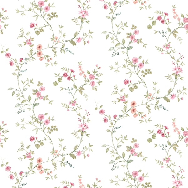 Galerie Wallpaper Product code: 8356 - Blooming Garden Wallpaper Collection - Pink And Light Blue Colours -  