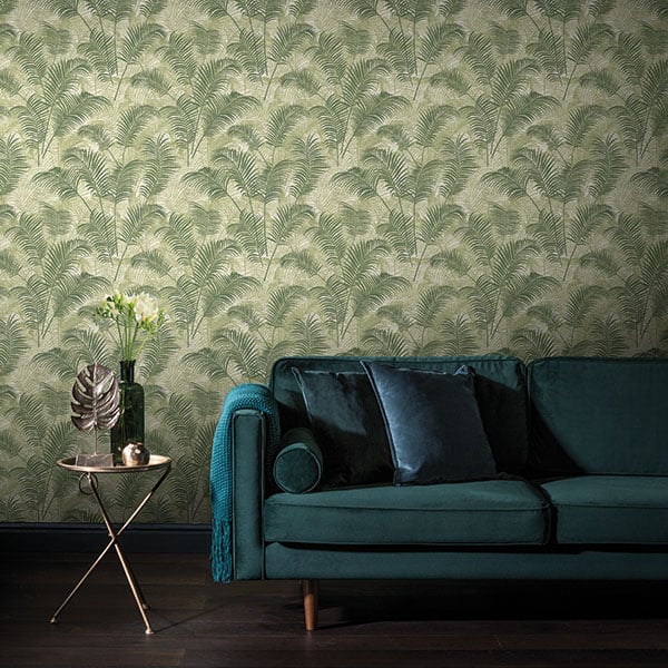 Galerie Wallpaper Product code: BL22763R - Botanica Wallpaper Collection - Green Colours -  