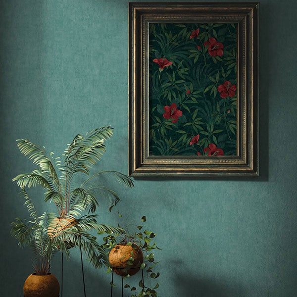 Galerie Wallpaper Product code: HV41036R - Havana Wallpaper Collection - Blue Green Colours -  