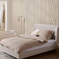 Galerie Wallcoverings Product Code: 10149-02 - ELLE Decoration Wallpaper Collection Galerie Wallcoverings Product Code 10149-02 - ELLE Decoration Wallpaper Collection - Gold Silver Cream Colours - Marble Design