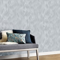Galerie Wallcoverings Product Code: 10151-10 - ELLE Decoration Wallpaper Collection Galerie Wallcoverings Product Code 10151-10 - ELLE Decoration Wallpaper Collection - Silver Colours - Wave Design
