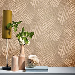 Galerie Wallcoverings Product Code: 10152-05 - ELLE Decoration Wallpaper Collection Galerie Wallcoverings Product Code 10152-05 - ELLE Decoration Wallpaper Collection - Blush Pink Gold Colours - Art Deco Geometric Design