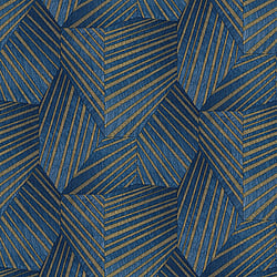 Galerie Wallcoverings Product Code: 10152-08 - ELLE Decoration Wallpaper Collection Galerie Wallcoverings Product Code 10152-08 - ELLE Decoration Wallpaper Collection - Blue Gold Colours - Art Deco Geometric Design