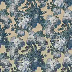 Galerie Wallcoverings Product Code: 10153-02 - ELLE Decoration Wallpaper Collection Galerie Wallcoverings Product Code 10153-02 - ELLE Decoration Wallpaper Collection - Teal Light Gold Colours - Floral Baroque Design