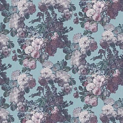 Galerie Wallcoverings Product Code: 10153-18 - ELLE Decoration Wallpaper Collection Galerie Wallcoverings Product Code 10153-18 - ELLE Decoration Wallpaper Collection - Teal Pink Green Colours - Floral Baroque Design