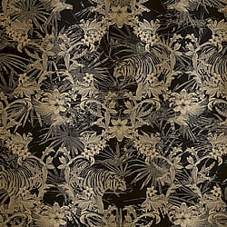 Galerie Wallcoverings Product Code: 12587 - Ted Baker Fantasia Wallpaper Collection Galerie Wallcoverings Product Code 12587 - Ted Baker Fantasia Wallpaper Collection - Black Gold Colours - Kingdom Design