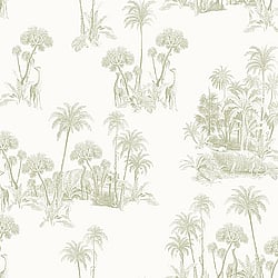 Galerie Wallcoverings Product Code: 12598 - Ted Baker Fantasia Wallpaper Collection Galerie Wallcoverings Product Code 12598 - Ted Baker Fantasia Wallpaper Collection - Cream Green Colours - Laurel Design