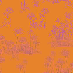 Galerie Wallcoverings Product Code: 12602 - Ted Baker Fantasia Wallpaper Collection Galerie Wallcoverings Product Code 12602 - Ted Baker Fantasia Wallpaper Collection - Orange Pink Colours - Laurel Design