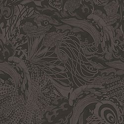 Galerie Wallcoverings Product Code: 12610 - Ted Baker Fantasia Wallpaper Collection Galerie Wallcoverings Product Code 12610 - Ted Baker Fantasia Wallpaper Collection - Black Brown Colours - Eastern Tide Design