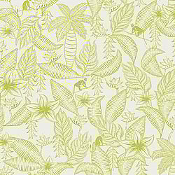 Galerie Wallcoverings Product Code: 12700 - Ted Baker Fantasia Wallpaper Collection Galerie Wallcoverings Product Code 12700 - Ted Baker Fantasia Wallpaper Collection - White Green Colours - Monflo Design