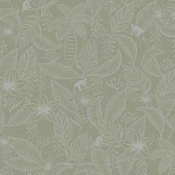 Galerie Wallcoverings Product Code: 12701 - Ted Baker Fantasia Wallpaper Collection Galerie Wallcoverings Product Code 12701 - Ted Baker Fantasia Wallpaper Collection - Green Grey Colours - Monflo Design