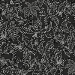 Galerie Wallcoverings Product Code: 12705 - Ted Baker Fantasia Wallpaper Collection Galerie Wallcoverings Product Code 12705 - Ted Baker Fantasia Wallpaper Collection - Black Silver Colours - Monflo Design