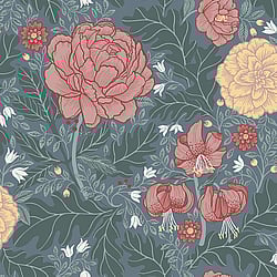 Galerie Wallcoverings Product Code: 14003 - Ekbacka Wallpaper Collection Galerie Wallcoverings Product Code 14003 - Ekbacka Wallpaper Collection - Blue Colours - Camille Design