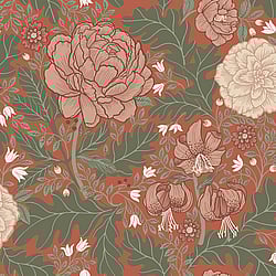 Galerie Wallcoverings Product Code: 14004 - Ekbacka Wallpaper Collection Galerie Wallcoverings Product Code 14004 - Ekbacka Wallpaper Collection - Terracotta Colours - Camille Design