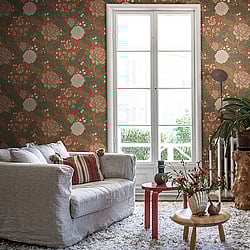 Galerie Wallcoverings Product Code: 14004 - Ekbacka Wallpaper Collection Galerie Wallcoverings Product Code 14004 - Ekbacka Wallpaper Collection - Terracotta Colours - Camille Design