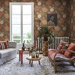Galerie Wallcoverings Product Code: 14004 - Ekbacka Wallpaper Collection Galerie Wallcoverings Product Code 14004 - Ekbacka Wallpaper Collection - Terracotta Colours - Camille Design