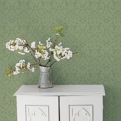 Galerie Wallcoverings Product Code: 14009 - Ekbacka Wallpaper Collection Galerie Wallcoverings Product Code 14009 - Ekbacka Wallpaper Collection - Green Colours - Rosali Design