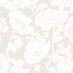 Galerie Wallcoverings Product Code: 14022 - Ekbacka Wallpaper Collection Galerie Wallcoverings Product Code 14022 - Ekbacka Wallpaper Collection - White Colours - Papaver Design