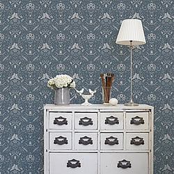 Galerie Wallcoverings Product Code: 14028 - Ekbacka Wallpaper Collection Galerie Wallcoverings Product Code 14028 - Ekbacka Wallpaper Collection - Blue Colours - Niki Design
