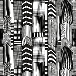 Galerie Wallcoverings Product Code: 14111 - Marimekko Essentials Wallpaper Collection Galerie Wallcoverings Product Code 14111 - Marimekko Essentials Wallpaper Collection - Black White Colours - Marimekko Ruutukaava Design