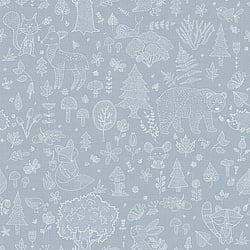 Galerie Wallcoverings Product Code: 14806 - Little Explorers 2 Wallpaper Collection Galerie Wallcoverings Product Code 14806 - Little Explorers 2 Wallpaper Collection - Heavenly Colours - Bring your children's walls to life with this cute, fun and quirky forest kingdom wallpaper by Galerie. Featuring an array of cute animals including snails, bears and bunnies, this washable wallprint gives off a harmonious vibe and is perfect for using in nurseries, toddlers and kids bedrooms or even as a print for anyone with a youthful outlook on life! Design