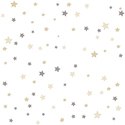 Galerie Wallcoverings Product Code: 14826 - Little Explorers 2 Wallpaper Collection Galerie Wallcoverings Product Code 14826 - Little Explorers 2 Wallpaper Collection - Silver Grey Colours - The classic star design gets a contemporary twist in this fabulous Stars wallpaper. The design appears home crafted, therefore giving it that extra special feel. Guaranteed to make a style statement, this wallpaper is perfect for a gender neutral baby's nursery through to the teenage years. Design