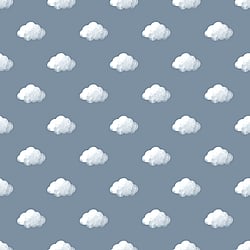 Galerie Wallcoverings Product Code: 14833 - Little Explorers 2 Wallpaper Collection Galerie Wallcoverings Product Code 14833 - Little Explorers 2 Wallpaper Collection - Blue Colours - The classic cloud design, now in three heavenly colours! Sure to help your little one drift off into a peaceful slumber.. Design