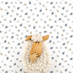 Galerie Wallcoverings Product Code: 14842 - Little Explorers 2 Wallpaper Collection Galerie Wallcoverings Product Code 14842 - Little Explorers 2 Wallpaper Collection - Heavenly Colours - Surround yourself with an intricate, nature inspired wallpaper. It has a homely but crisp design, therefore perfect for introducing to rooms where you want a playful and friendly mood. The five leaf flower design sits evenly distributed on a light matte background, resulting in a design that is comforting and interesting in equal amounts. This beautiful design is sure to add a light touch to any interior scheme. Design