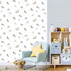 Galerie Wallcoverings Product Code: 14846 - Little Explorers 2 Wallpaper Collection Galerie Wallcoverings Product Code 14846 - Little Explorers 2 Wallpaper Collection - Heavenly Colours - Our Two Tone Gingham wallpaper takes this traditional pattern to a modern place with its muted colourways. Give your cute nursery, bedroom, kitsch kitchen or cosy living room a wallpaper update with this contemporary take on classic gingham. Two Tone Gingham is a repeat pattern wallpaper, meaning you can place it on a single feature wall, or continue it across as many walls as you like. Whether you wrap your space up in playful gingham or keep it to a small pop of pattern is up to you! Design