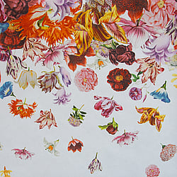 Galerie Wallcoverings Product Code: 18003 - Tropical Wallpaper Collection Galerie Wallcoverings Product Code 18003 - Tropical Wallpaper Collection - Coconut Colours - Flower Rain Design
