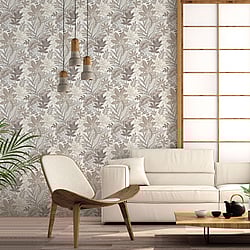 Galerie Wallcoverings Product Code: 18506 - Into The Wild Wallpaper Collection Galerie Wallcoverings Product Code 18506 - Into The Wild Wallpaper Collection - Beige Colours - Foliage Design