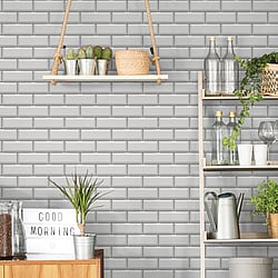 Galerie Wallcoverings Product Code: 18531 - Into The Wild Wallpaper Collection Galerie Wallcoverings Product Code 18531 - Into The Wild Wallpaper Collection - White Colours - Metro Tile Design