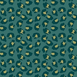 Galerie Wallcoverings Product Code: 18535 - Into The Wild Wallpaper Collection Galerie Wallcoverings Product Code 18535 - Into The Wild Wallpaper Collection - Green Colours - Leopard Print Design