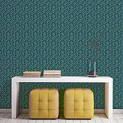 Galerie Wallcoverings Product Code: 18535 - Into The Wild Wallpaper Collection Galerie Wallcoverings Product Code 18535 - Into The Wild Wallpaper Collection - Green Colours - Leopard Print Design