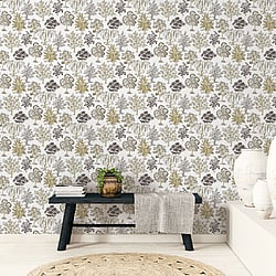 Galerie Wallcoverings Product Code: 18557 - Into The Wild Wallpaper Collection Galerie Wallcoverings Product Code 18557 - Into The Wild Wallpaper Collection - Yellow Colours - Alberi Trees Design
