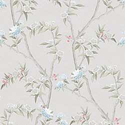 Galerie Wallcoverings Product Code: 1900-2 - Spring Blossom Wallpaper Collection Galerie Wallcoverings Product Code 1900-2 - Spring Blossom Wallpaper Collection - Grey Colours - CHINOISERIE Design