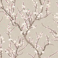 Galerie Wallcoverings Product Code: 1903-3 - Spring Blossom Wallpaper Collection Galerie Wallcoverings Product Code 1903-3 - Spring Blossom Wallpaper Collection - Beige Colours - SAKURA TREE Design
