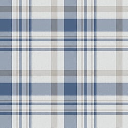 Galerie Wallcoverings Product Code: 1906-2 - Spring Blossom Wallpaper Collection Galerie Wallcoverings Product Code 1906-2 - Spring Blossom Wallpaper Collection - Blue Taupe Cream Colours - PLAID Design