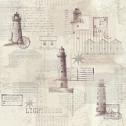 Galerie Wallcoverings Product Code: 21027 - Skagen Wallpaper Collection Galerie Wallcoverings Product Code 21027 - Skagen Wallpaper Collection - Cream Purple Colours - Nordic Nautical Design