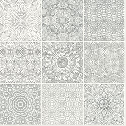 Galerie Wallcoverings Product Code: 21032 - Skagen Wallpaper Collection Galerie Wallcoverings Product Code 21032 - Skagen Wallpaper Collection - Grey Colours - Funky Tiles Design
