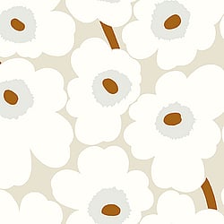 Galerie Wallcoverings Product Code: 23351 - Marimekko 5 Wallpaper Collection Galerie Wallcoverings Product Code 23351 - Marimekko 5 Wallpaper Collection - Grey White Cream Beige Black Colours - Marimekko Unikko Design