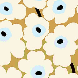 Galerie Wallcoverings Product Code: 23352 - Marimekko 5 Wallpaper Collection Galerie Wallcoverings Product Code 23352 - Marimekko 5 Wallpaper Collection - Yellow Blue Cream White Black Colours - Marimekko Unikko Design