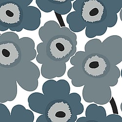 Galerie Wallcoverings Product Code: 23353 - Marimekko 5 Wallpaper Collection Galerie Wallcoverings Product Code 23353 - Marimekko 5 Wallpaper Collection - Grey White Black Colours - Marimekko Unikko Design
