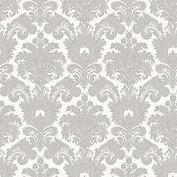Galerie Wallcoverings Product Code: 23611 - Italian Classics 4 Wallpaper Collection Galerie Wallcoverings Product Code 23611 - Italian Classics 4 Wallpaper Collection - Silver Grey Colours - Damask Design