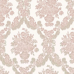 Galerie Wallcoverings Product Code: 23624 - Italian Classics 4 Wallpaper Collection Galerie Wallcoverings Product Code 23624 - Italian Classics 4 Wallpaper Collection - Pink Colours - Floral Damask Design