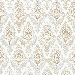 Galerie Wallcoverings Product Code: 23636 - Italian Classics 4 Wallpaper Collection Galerie Wallcoverings Product Code 23636 - Italian Classics 4 Wallpaper Collection - Beige Blue Cream Colours - Damasco Design