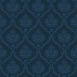 Galerie Wallcoverings Product Code: 23649 - Italian Classics 4 Wallpaper Collection Galerie Wallcoverings Product Code 23649 - Italian Classics 4 Wallpaper Collection - Blue Colours - Italian Damask Design