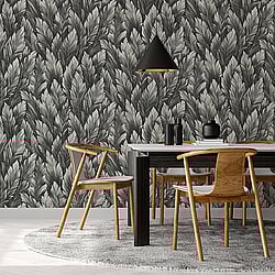 Galerie Wallcoverings Product Code: 26710 - Tropical Wallpaper Collection Galerie Wallcoverings Product Code 26710 - Tropical Wallpaper Collection - Blackberry Colours - Samoa Design